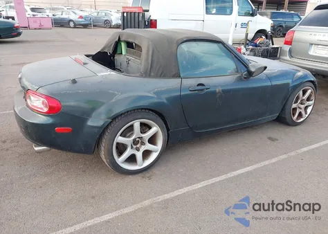 2006 Mazda Mx-5 Sport z USA, uszkodzony, nr VIN JM1NC25F660104264